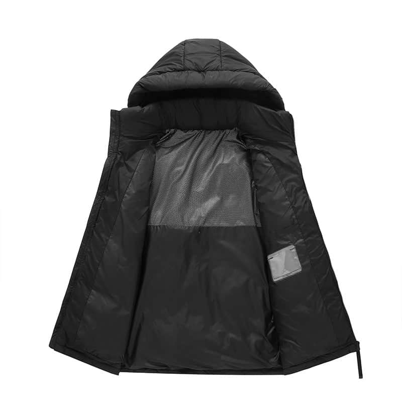 Winter New White Duck Down Jacket Men BadAssWear.fi