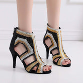 Rhinestone Dance Heels for Women Who Shine