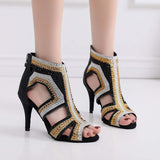 Rhinestone Dance Heels for Women Who Shine