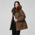 Hooded Padded Cotton Coat Women BadAssWear.fi