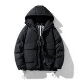Hooded Down Jacket Men&