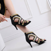 Rhinestone Dance Heels for Women Who Shine