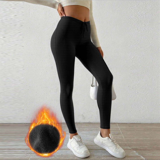 High Waist Temperament Sports Outerwear Trousers BadAssWear.fi