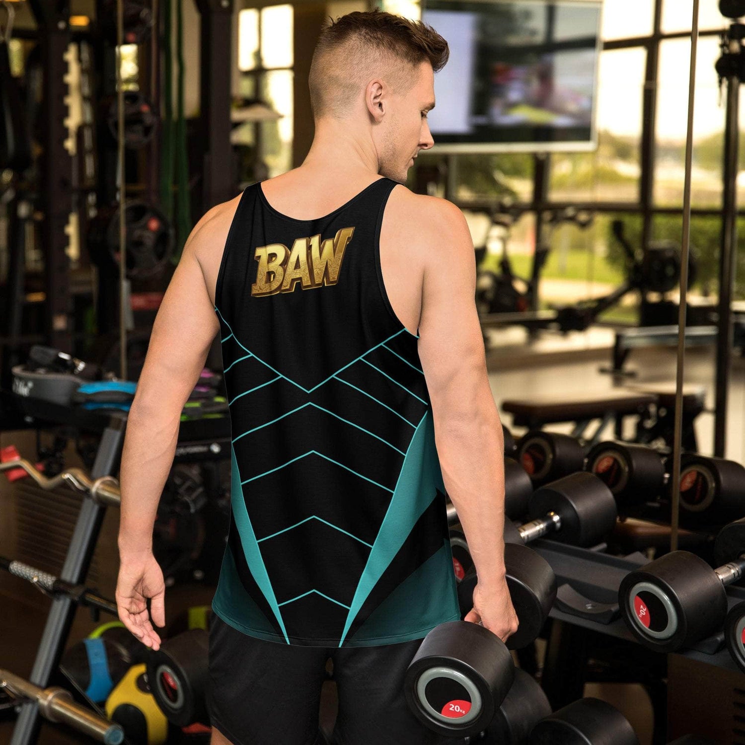 Miesten tank toppi BadAssWear.fi