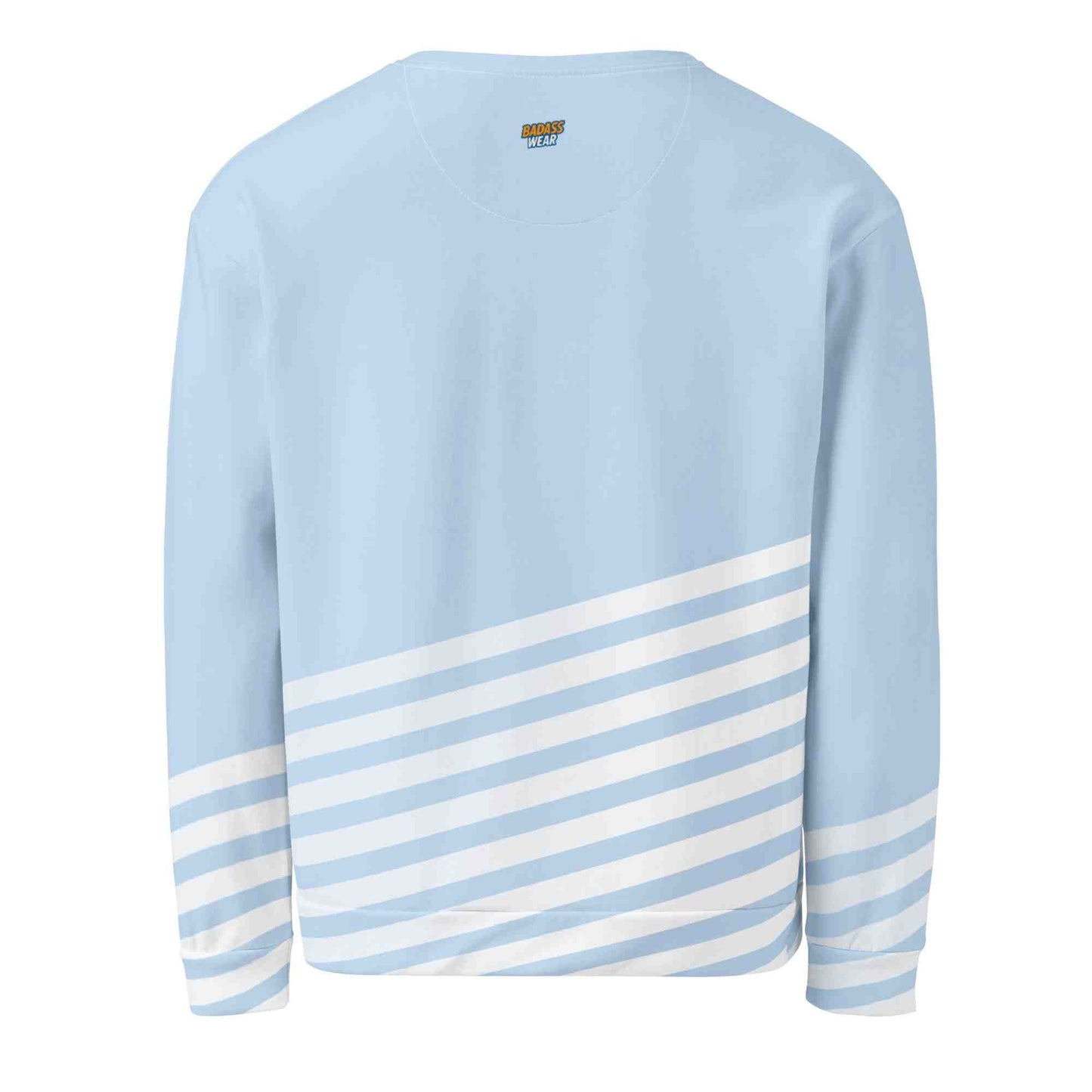 Soft Style: Striped Recycled Sweatshirt for Men