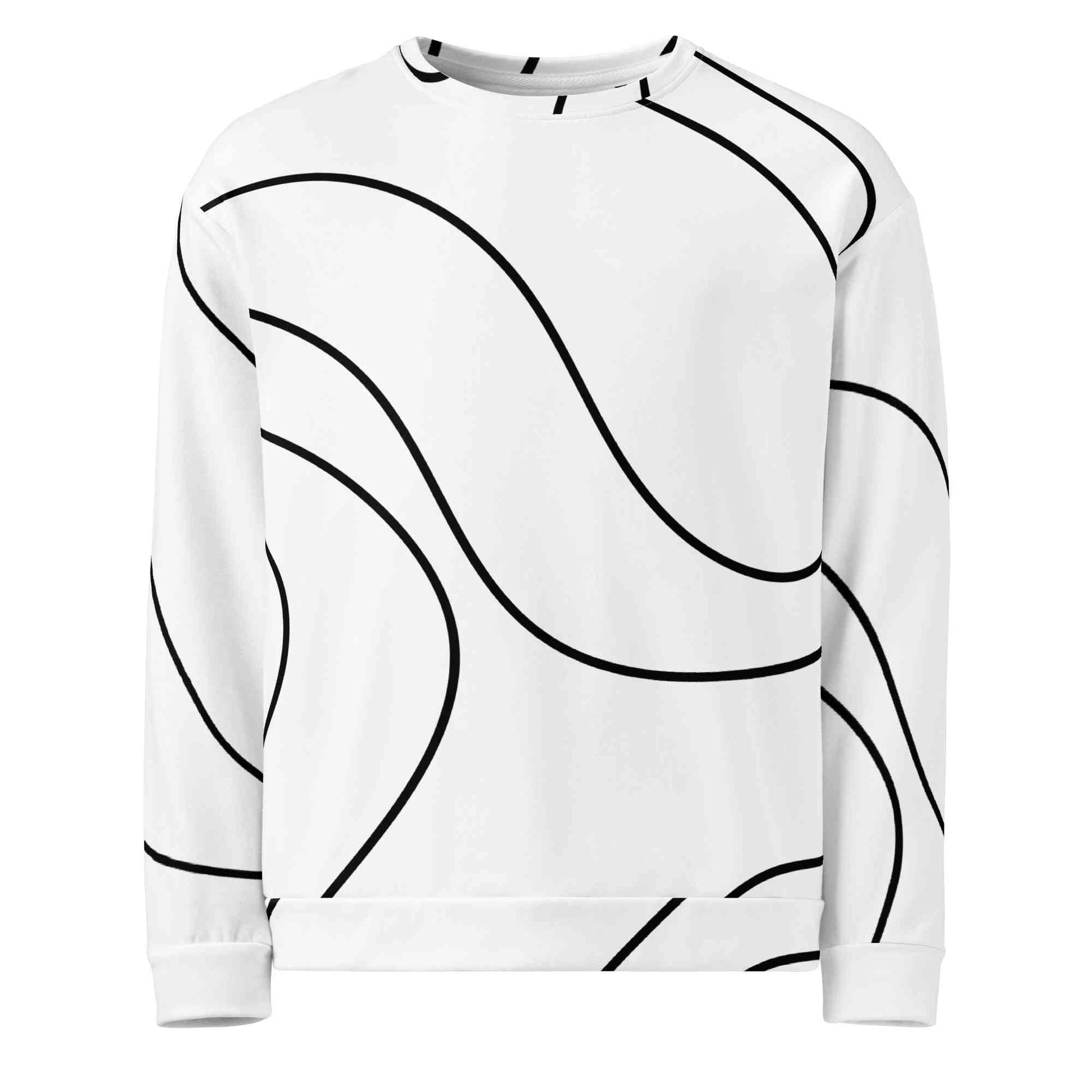 Unique and Stylish: Recycled Men's Sweatshirt BadAssWear.fi