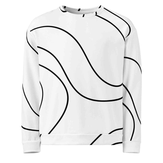 Unique and Stylish: Recycled Men's Sweatshirt BadAssWear.fi