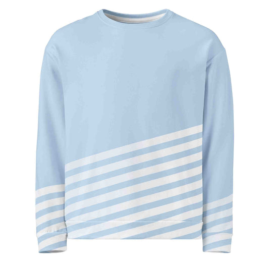 Soft Style: Striped Recycled Sweatshirt for Men BadAssWear.fi