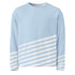 Soft Style: Striped Recycled Sweatshirt for Men BadAssWear.fi