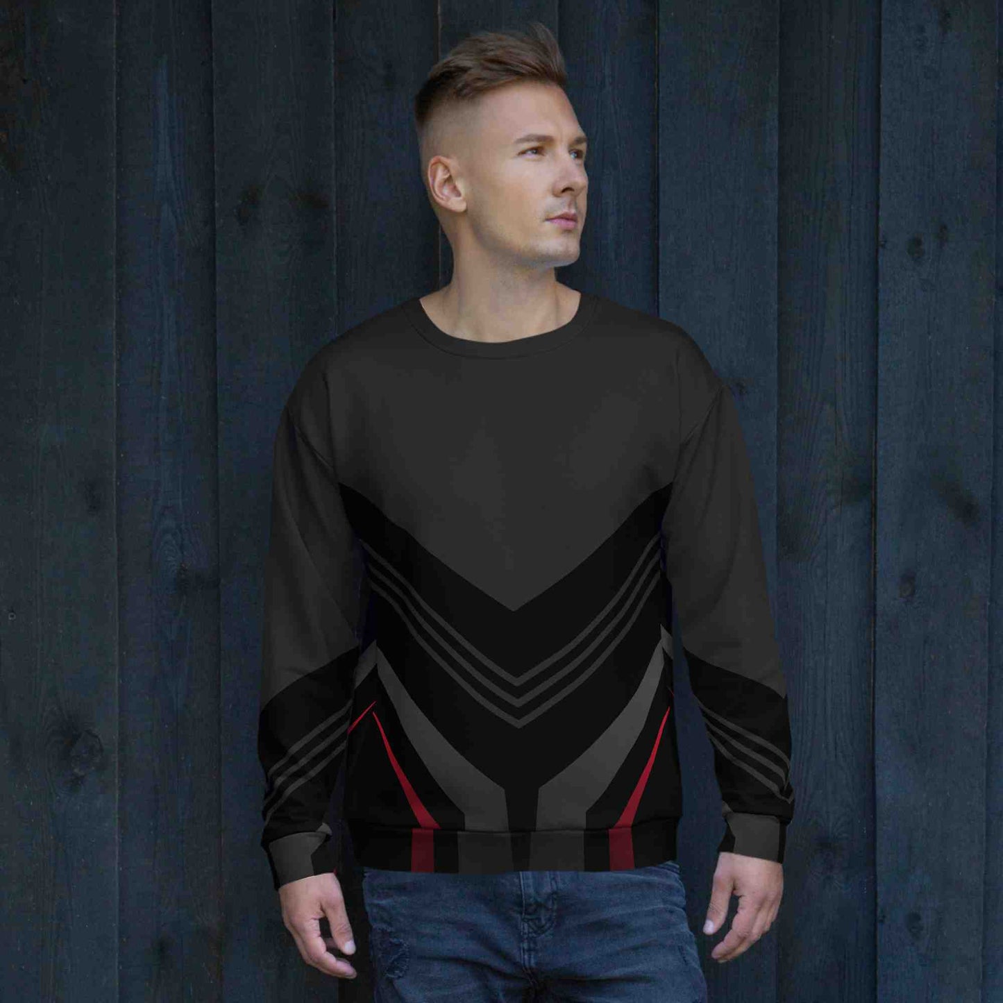 Speed and Style: Graphic Sweatshirt for Men