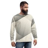 Trendy men's sweatshirt – every dot is unique! BadAssWear.fi
