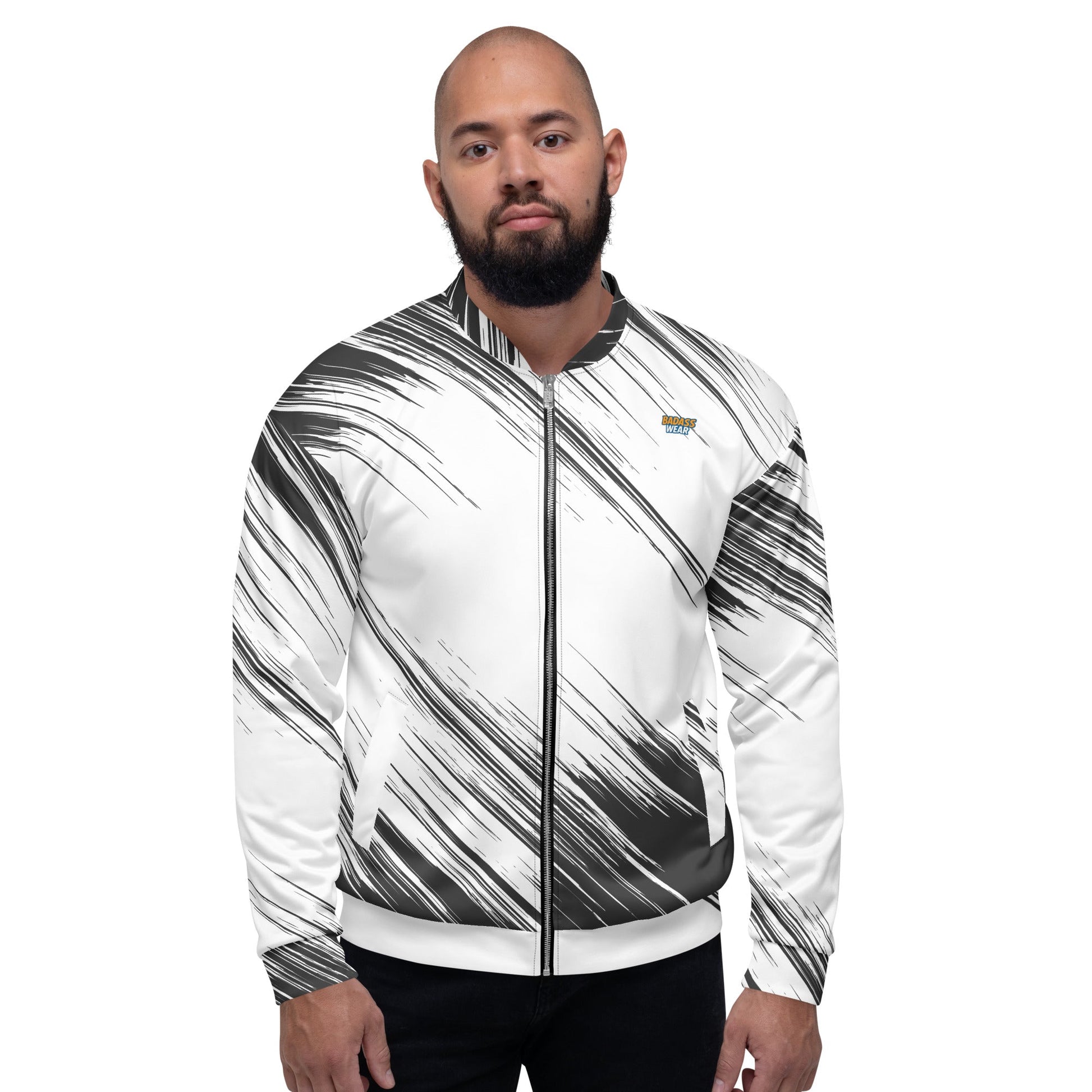 Men's vibrant bomber jacket BadAssWear.fi