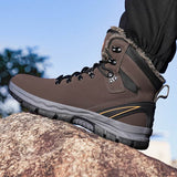Winter Plus Size Fleece Lined Padded Warm Keeping Snow Boots BadAssWear.fi