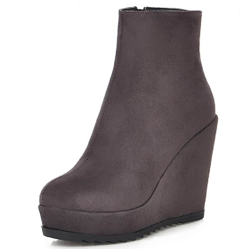Autumn And Winter Women Platform Platform Wedge Boots BadAssWear.fi