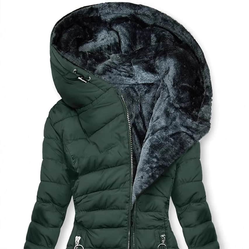 Slim-fit Cotton-padded Jacket Coat Hooded BadAssWear.fi