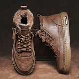 Personalized Youth Casual Fashion Shoes Winter Plush BadAssWear.fi