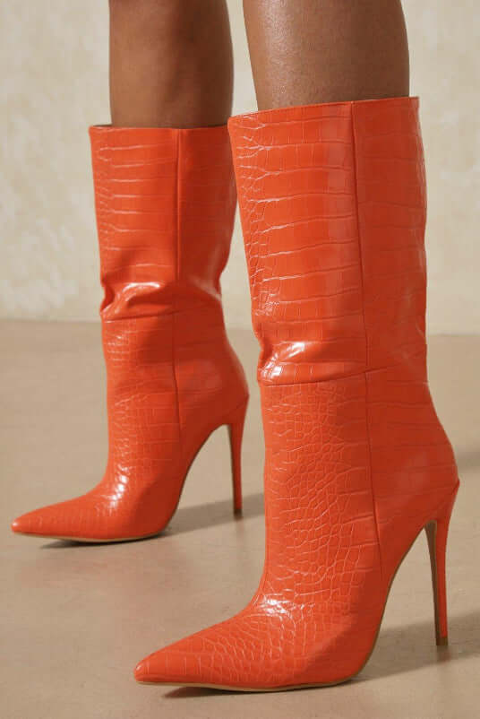 European And American Fashion Women's Pointed Toe High Heel Ankle Boots BadAssWear.fi
