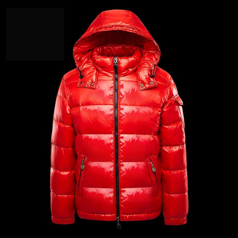 Short Coat Trendy Men's Glossy Thickened Down Jacket BadAssWear.fi