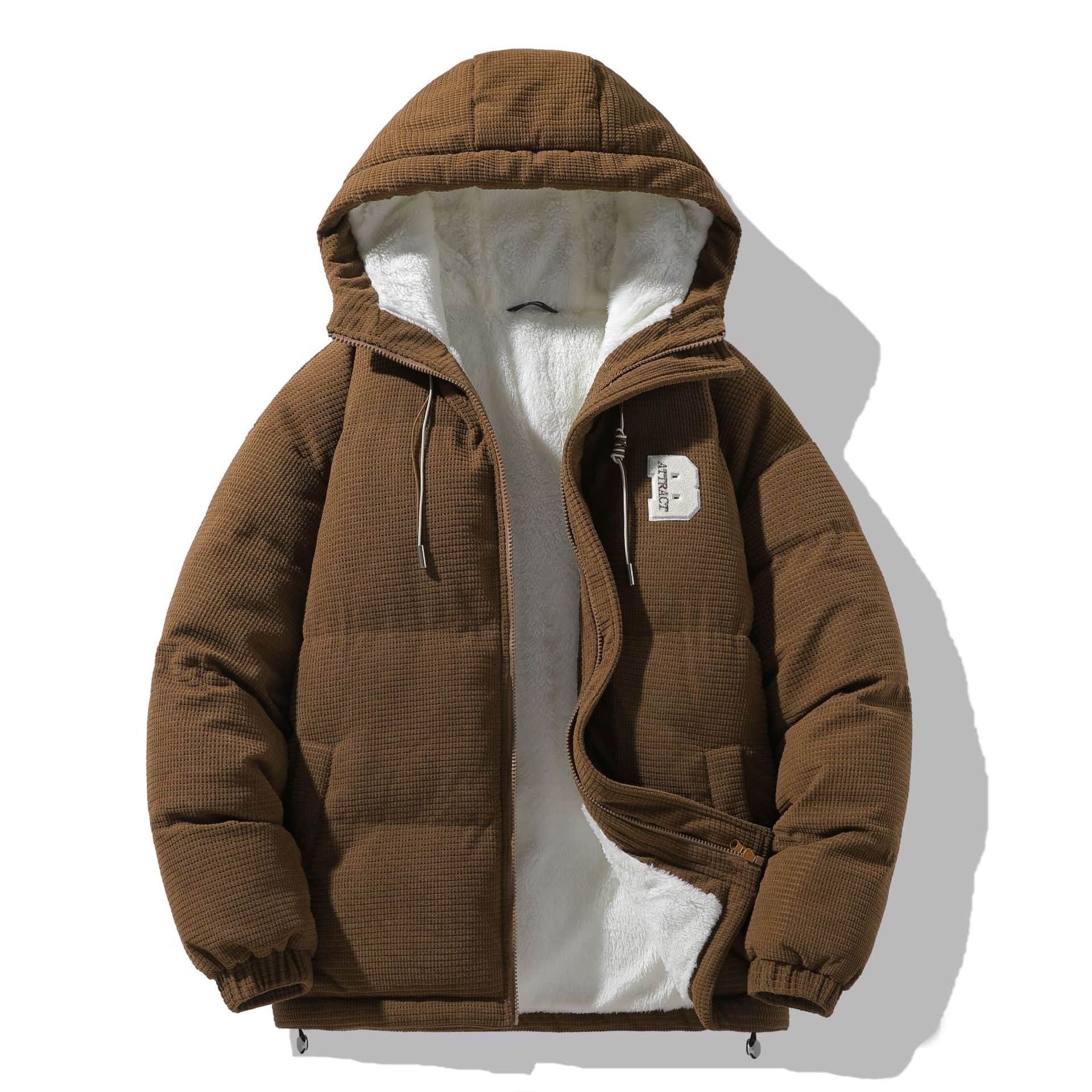 Winter Lambskin Fashion Men's Cotton Clothes BadAssWear.fi