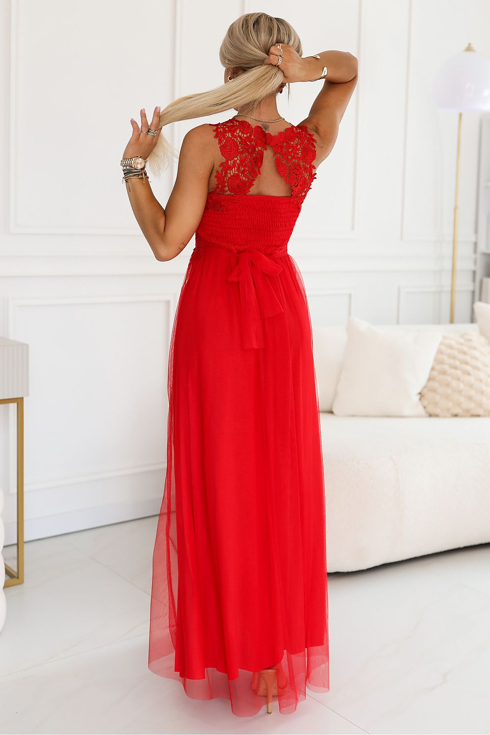  Long dress model 227718 Numoco 