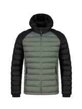 Men's Fleece-lined Thick Hooded Rib Cotton-padded Jacket BadAssWear.fi