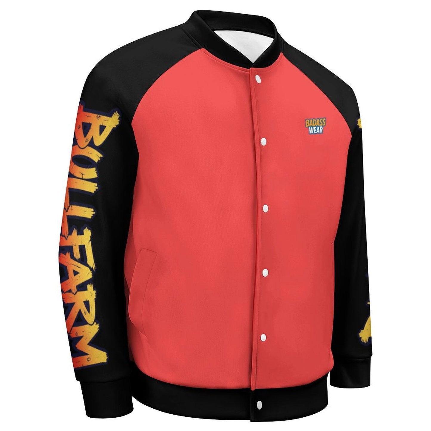 Ignite Your Style: The Bullfarm Baseball Jacket Artsadd
