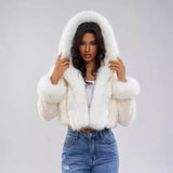Sexy Slim-fit Soft Comfortable Eco-friendly Thickened Short Jacket BadAssWear.fi