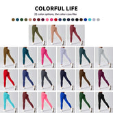 Fitness Yoga Pants For Women High-waisted Butt-lifting Stretchy Form-fitting Workout Tights BadAssWear.fi