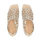 Glimmering Gala Rhinestone Mesh Stiletto Heels