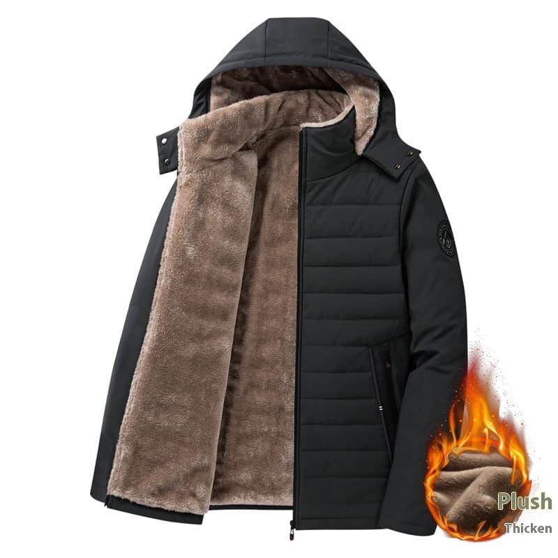 Middle-aged And Elderly Cotton-padded Clothes High Quality Winter Plus Size BadAssWear.fi