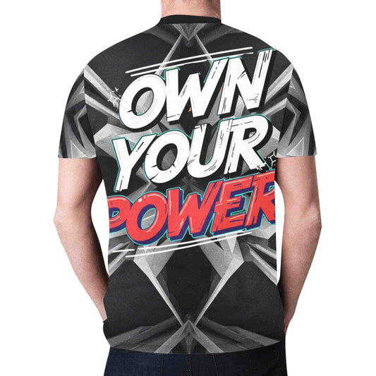Own your power men's t-shirt