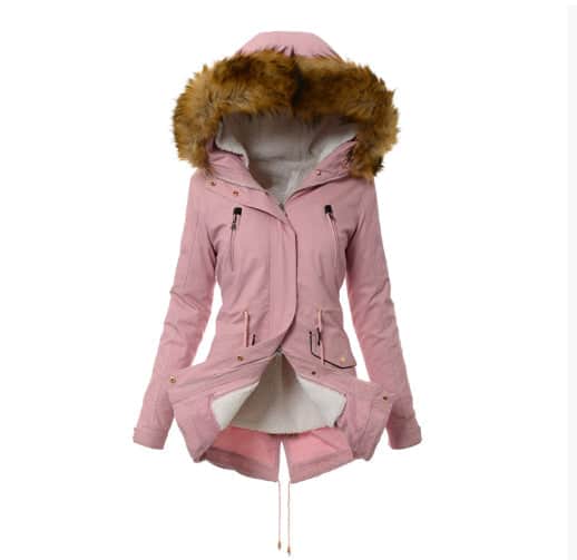 Parka Cotton-padded Coat Mid-length Hooded BadAssWear.fi