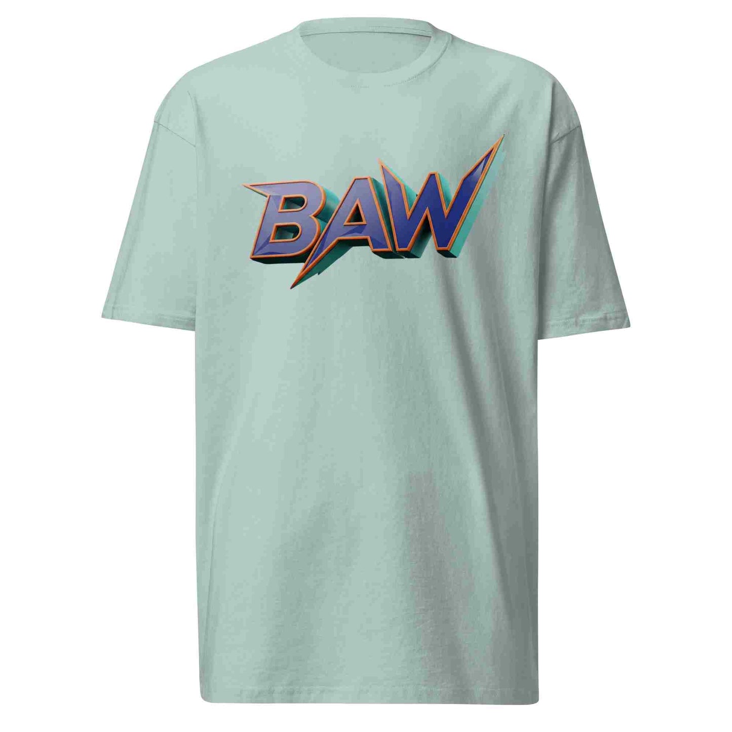 Elevate Your Style with the Premium Men's Heavyweight T-Shirt BadAssWear.fi