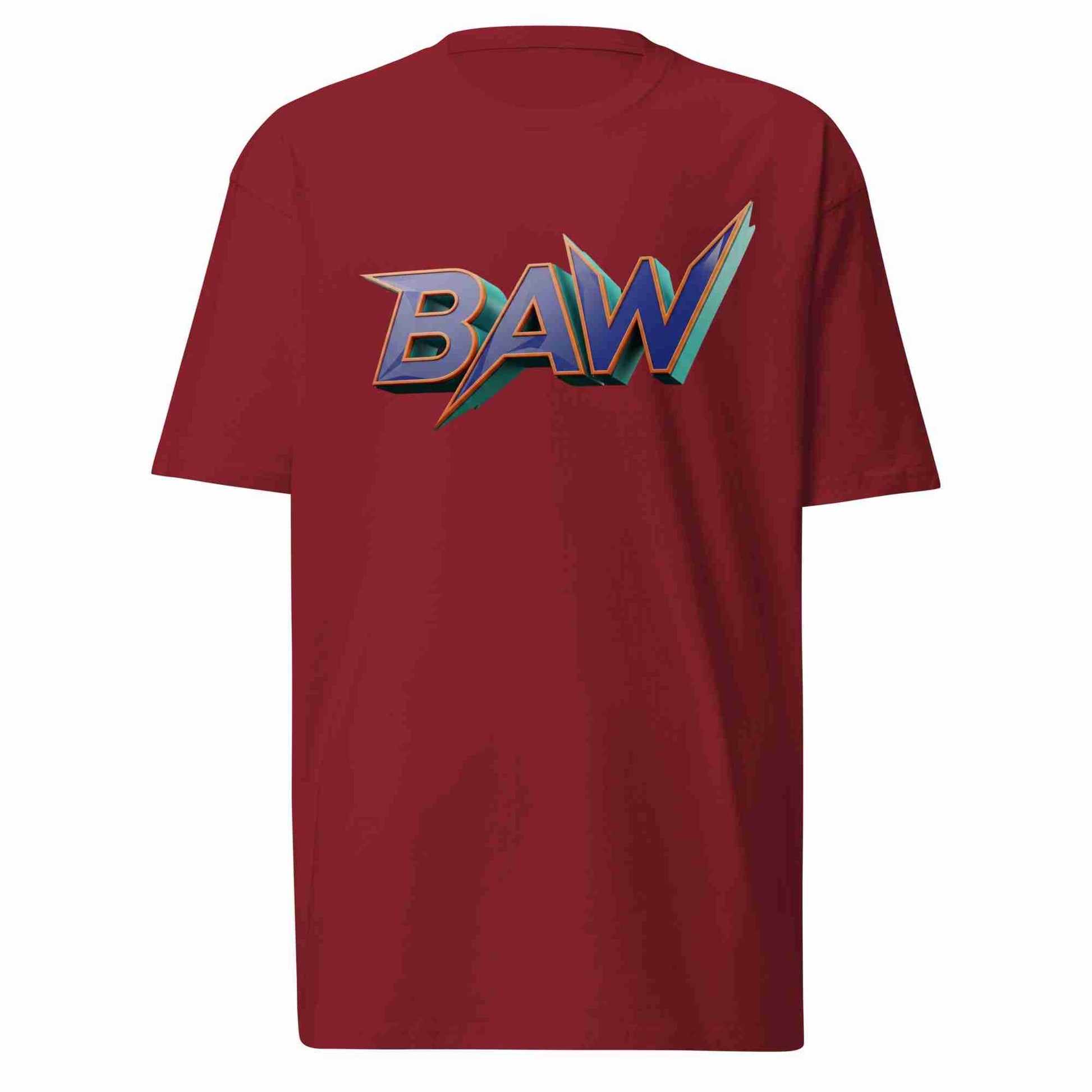 Elevate Your Style with the Premium Men's Heavyweight T-Shirt BadAssWear.fi