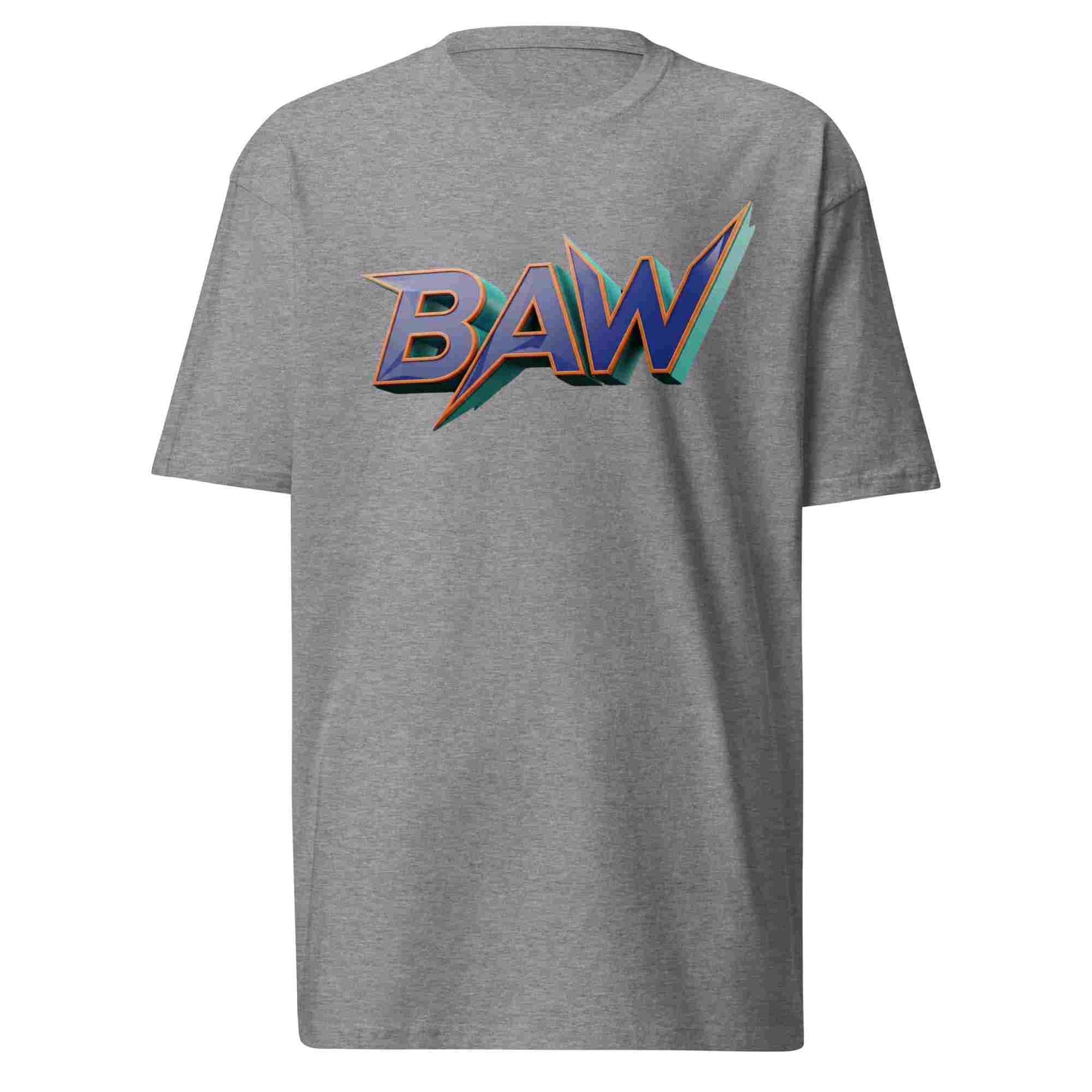 Elevate Your Style with the Premium Men's Heavyweight T-Shirt BadAssWear.fi