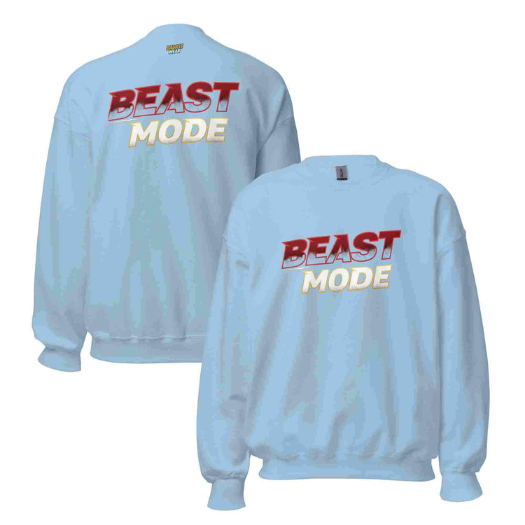 "Beast Mode" Crewneck Sweatshirt: Unleash Your Inner Strength BadAssWear.fi