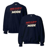 "Beast Mode" Crewneck Sweatshirt: Unleash Your Inner Strength BadAssWear.fi