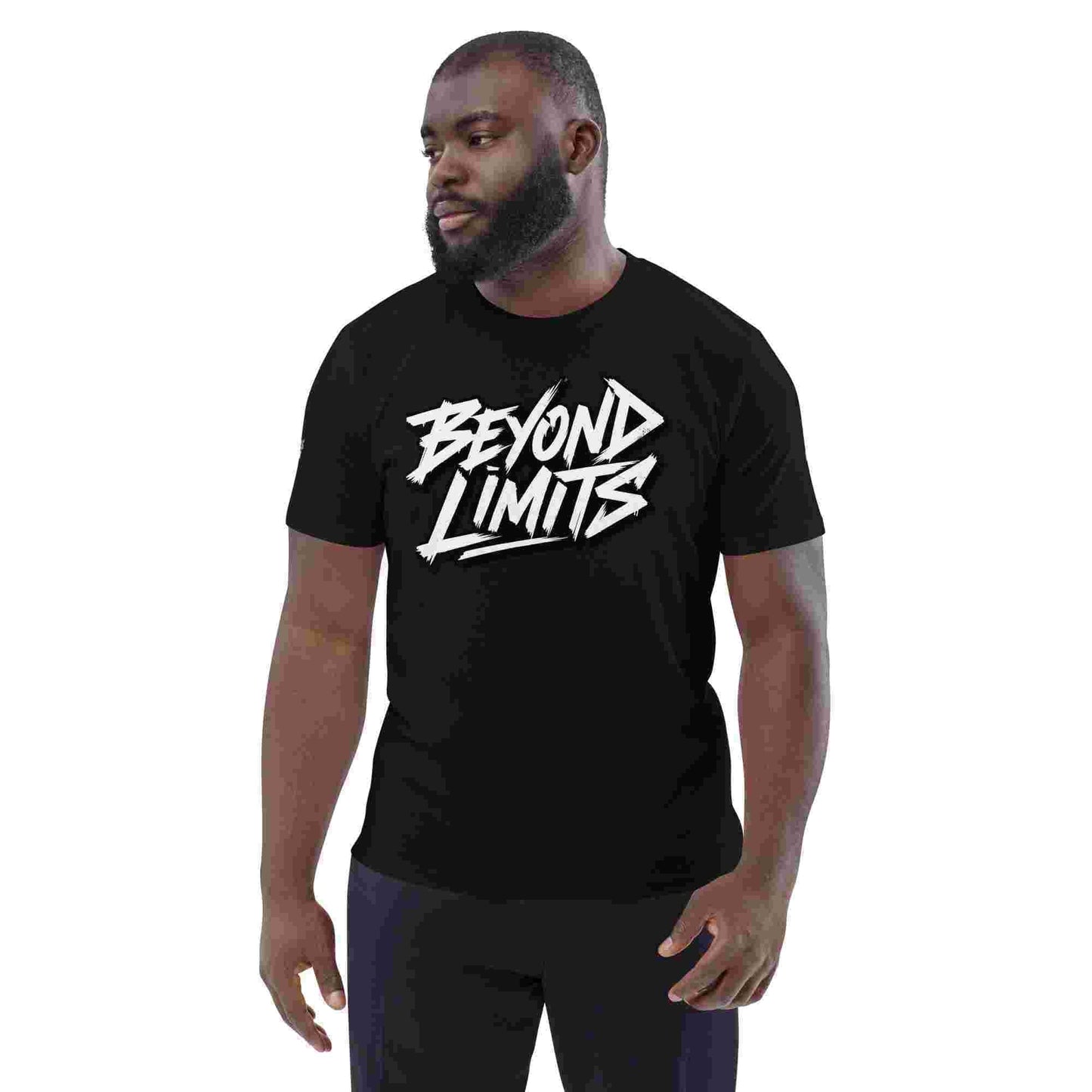 "Beyond Limits" Men's T-shirt - 100% Organic Cotton BadAssWear.fi