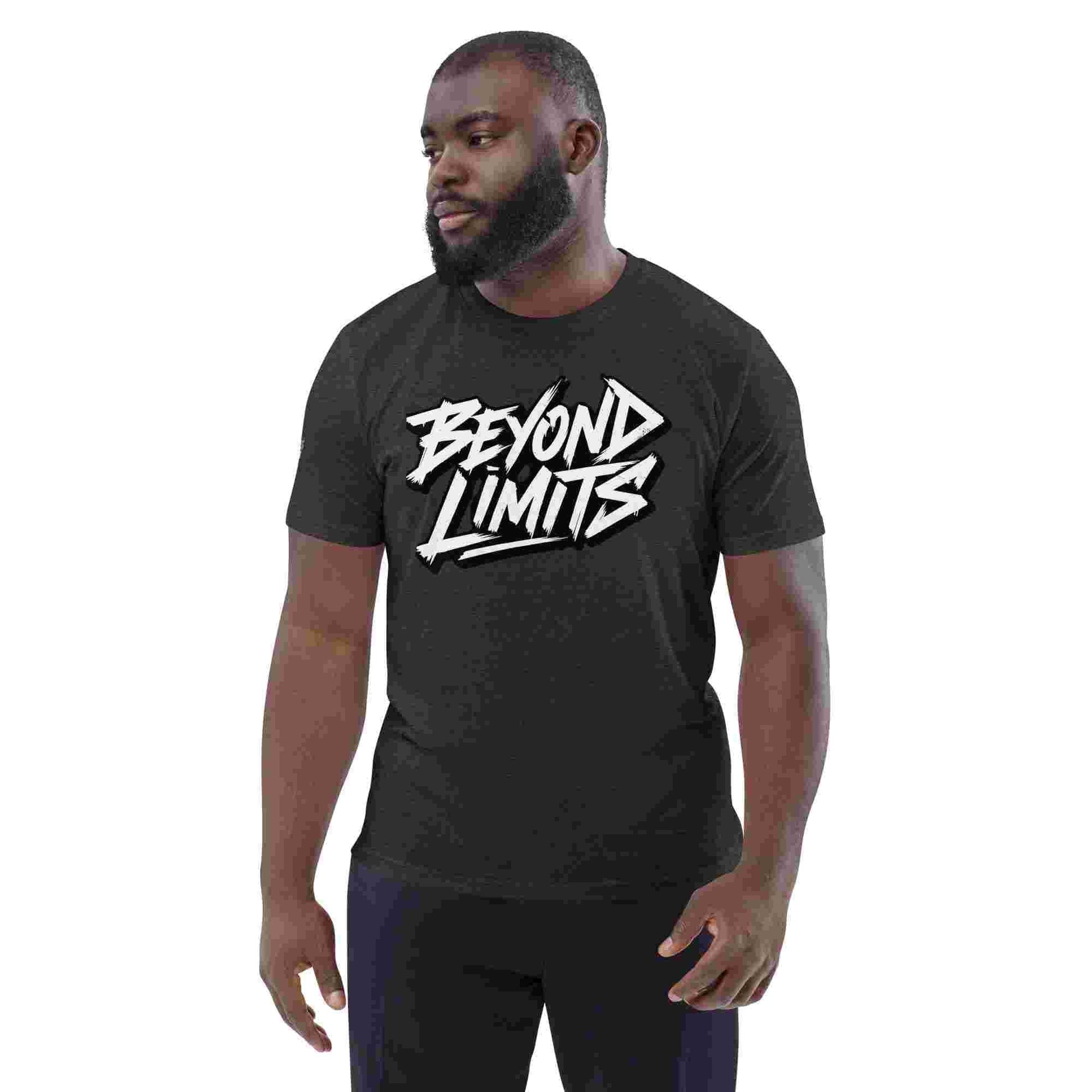"Beyond Limits" Men's T-shirt - 100% Organic Cotton BadAssWear.fi