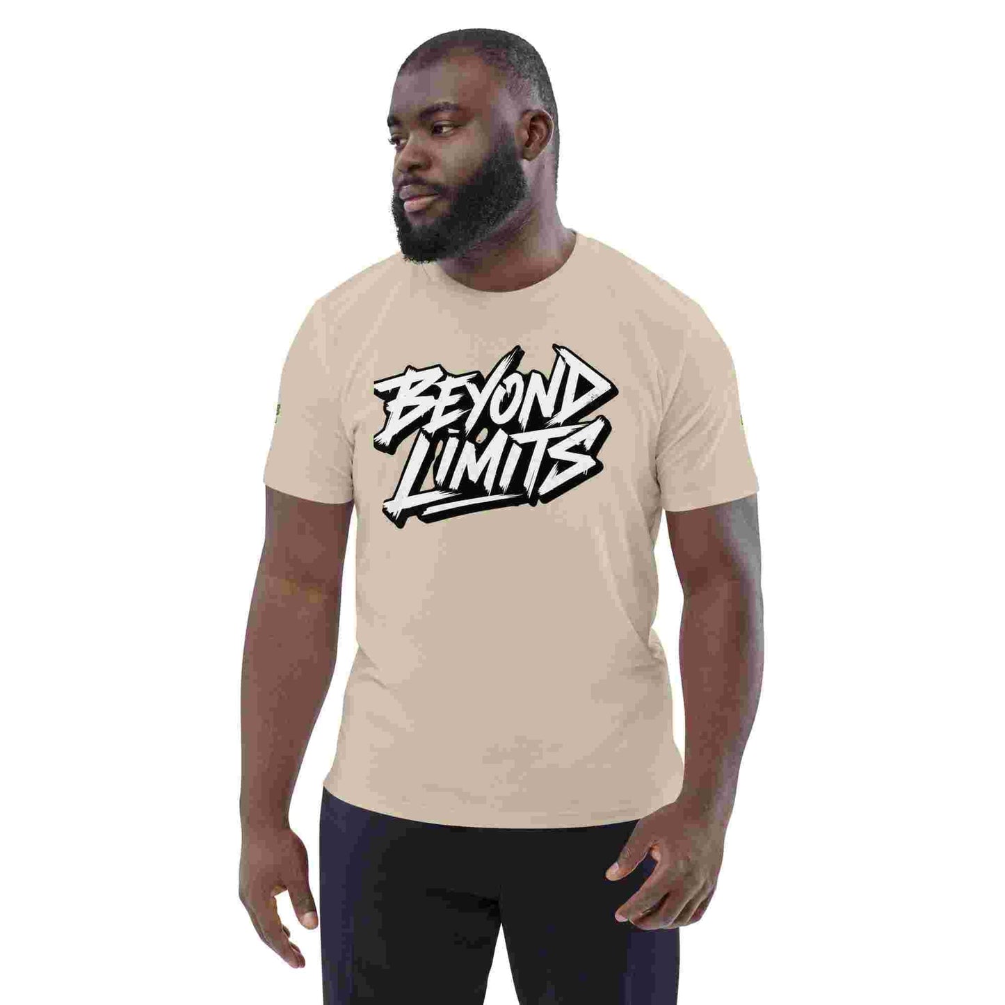 "Beyond Limits" Men's T-shirt - 100% Organic Cotton BadAssWear.fi