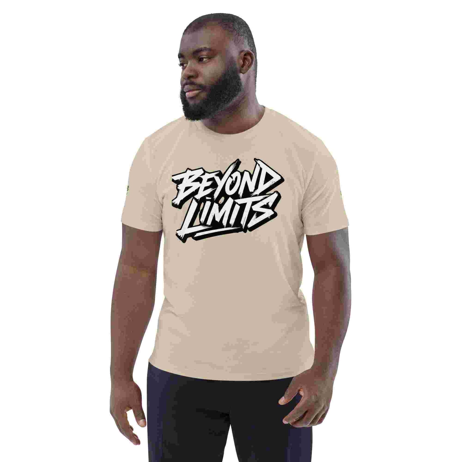 "Beyond Limits" Men's T-shirt - 100% Organic Cotton BadAssWear.fi