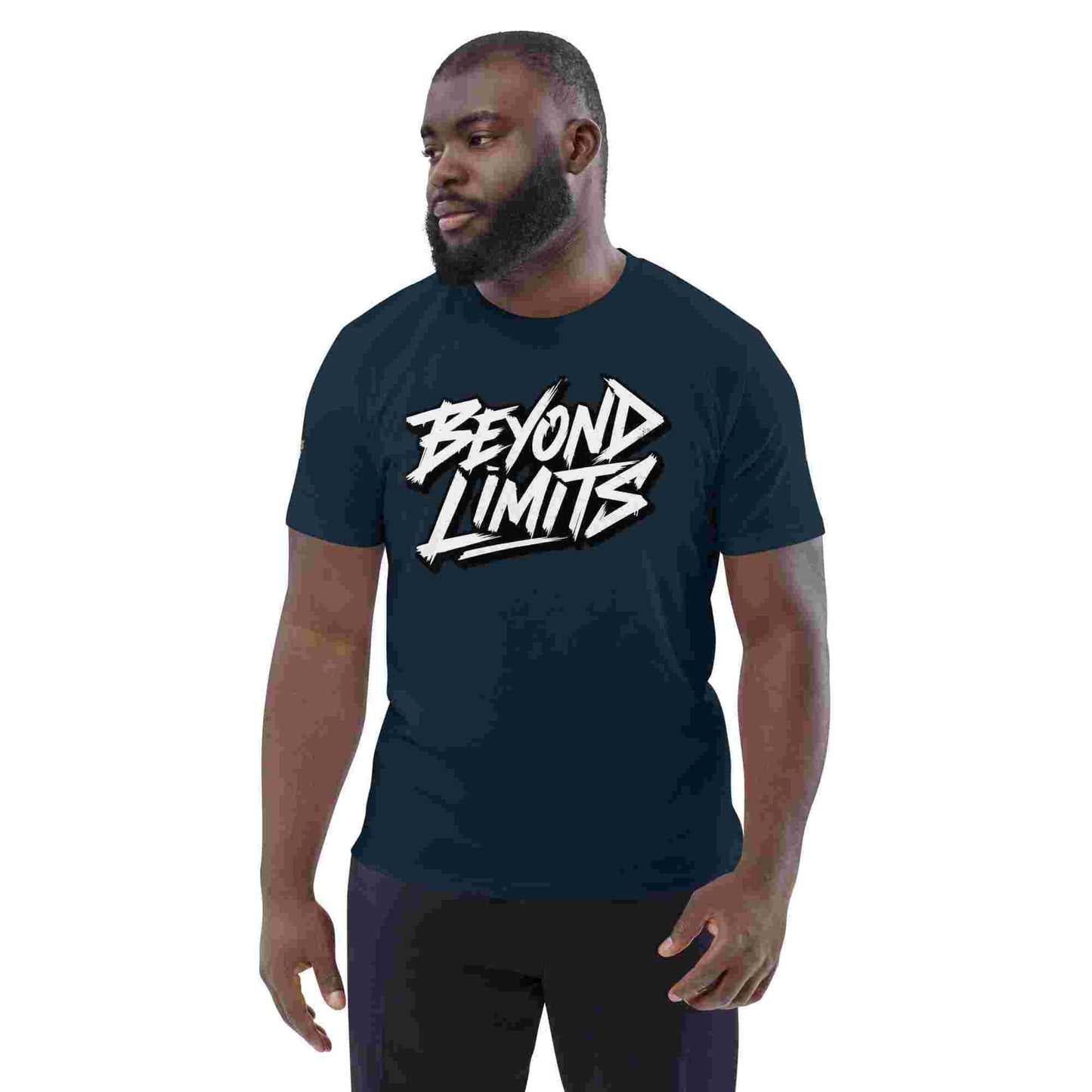"Beyond Limits" Men's T-shirt - 100% Organic Cotton BadAssWear.fi