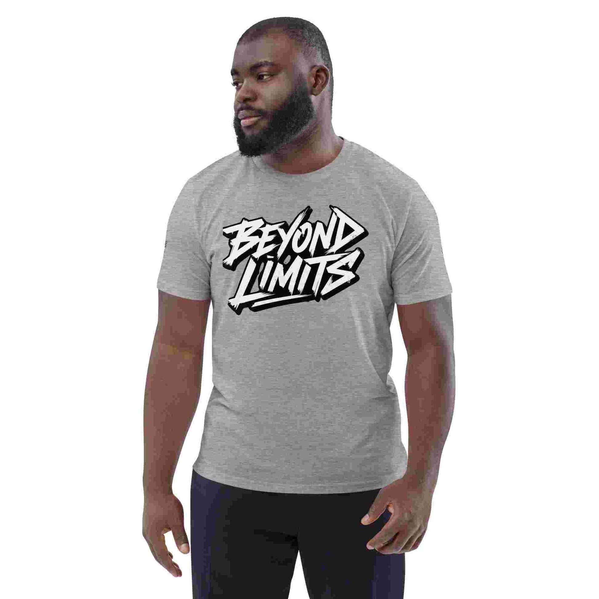 "Beyond Limits" Men's T-shirt - 100% Organic Cotton BadAssWear.fi