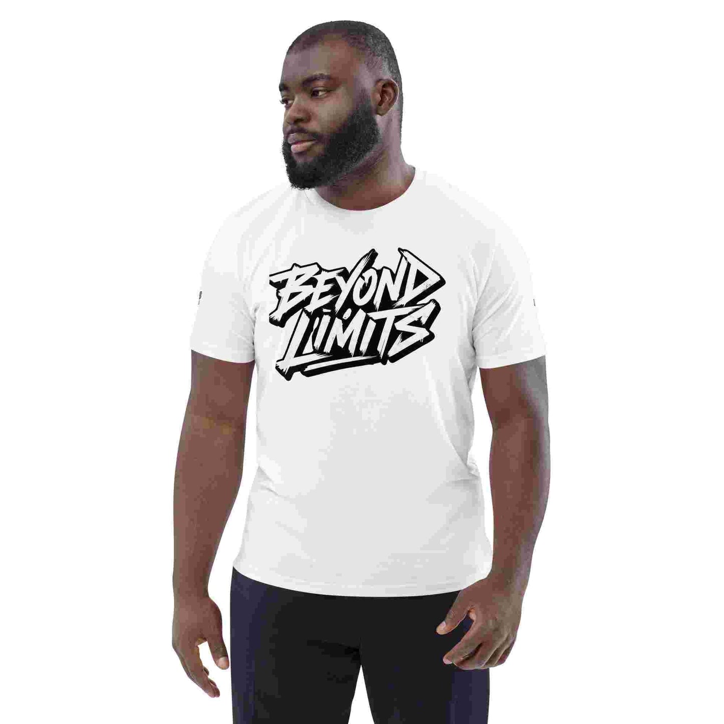 "Beyond Limits" Men's T-shirt - 100% Organic Cotton BadAssWear.fi